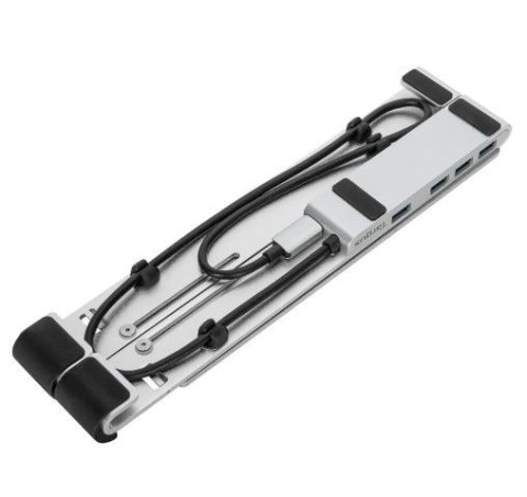 Stojak Targus przenośny z hub USB-A 4 porty solidny aluminiowy