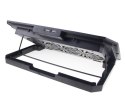 Podstawka chłodząca Techly LED do laptopa 17 cali ergonomiczna