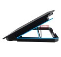 Podstawka chłodząca Techly LED do laptopa 17 cali ergonomiczna
