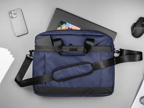 Torba Tracer BL7 na laptopa 15,6" granatowa solidna poręczna