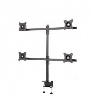 Uchwyt biurkowy Edbak SV07 do 4 monitorów 19-27 cali VESA 75x75 100x100