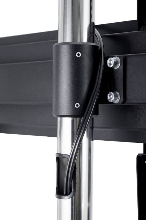 Wózek Edbak TR18 do TV 60-95 cali VESA regulowana wysokość 80 kg mobilny