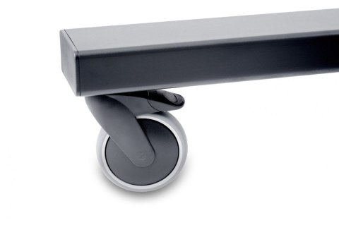 Wózek Edbak TR18 do TV 60-95 cali VESA regulowana wysokość 80 kg mobilny