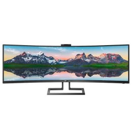Monitor Philips 499P9H 49 cali 32:9 5120 x 1440 Curved VA USB C HDR400 KVM
