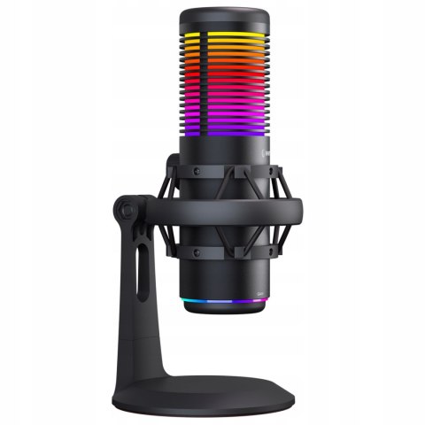 Rampage Bemol Mikrofon gamingowy do podcastów RGB USB C czarny