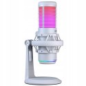 Rampage Bemol mikrofon gamingowy USB C RGB biały do podcastów