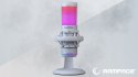 Rampage Bemol mikrofon gamingowy USB C RGB biały do podcastów