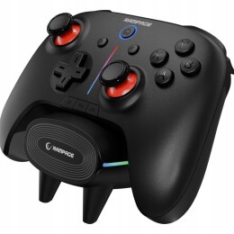 Rampage Hydra Pro Kontroler Bezprzewodowy RGB z Stacją Ładującą Wygodny