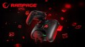 Rampage Hydra Pro Kontroler Bezprzewodowy RGB z Stacją Ładującą Wygodny