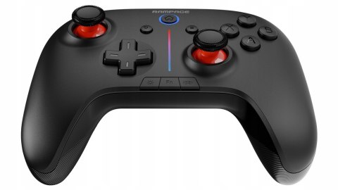 Rampage Hydra kontroler bezprzewodowy pad gaming RGB Bluetooth Android PC