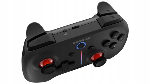 Rampage Hydra kontroler bezprzewodowy pad gaming RGB Bluetooth Android PC