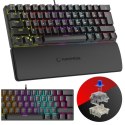Rampage Plower K60 klawiatura mechaniczna gaming Blue Switch czarna