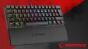 Rampage Plower K60 klawiatura mechaniczna gaming Blue Switch czarna
