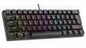 Rampage Plower K60 klawiatura mechaniczna gaming Blue Switch czarna