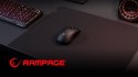 Rampage Podkładka Pulsar Pro L duża gamingowa jacquard antypoślizgowa 45x40