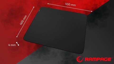 Rampage Podkładka Pulsar Pro L duża gamingowa jacquard antypoślizgowa 45x40