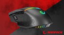Mysz Rampage DROP M3 gaming bezprzewodowa 1000Hz RGB czarna ergonomiczna