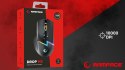Mysz Rampage DROP M3 gaming bezprzewodowa 1000Hz RGB czarna ergonomiczna