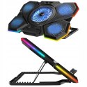 Rampage AD-RC13 BELLATRIX podstawka chłodząca laptop 15-17 RGB regulowana