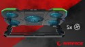 Rampage AD-RC14 X-RANGER podstawka chłodząca 9-17 cali RGB gamingowa