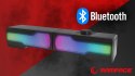 Rampage Arty X13 głośniki gamingowe Bluetooth RGB USB 2x3W kompaktowe