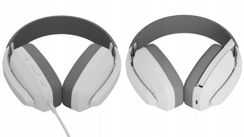 Rampage Blitz Słuchawki Gamingowe Bluetooth 5.3 Bezprzewodowe Szare