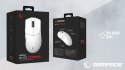 Rampage Blitz Ultimate mysz bezprzewodowa gaming PAW3950 30000 DPI biała