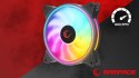Rampage Coolwind F3 3 wentylatory 120mm ARGB kontroler wydajne ciche