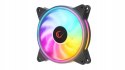 Rampage Coolwind F3 3 wentylatory 120mm ARGB kontroler wydajne ciche