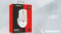 Rampage DROP M3 mysz bezprzewodowa gaming 1000Hz RGB biała