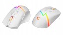 Rampage DROP M3 mysz bezprzewodowa gaming 1000Hz RGB biała