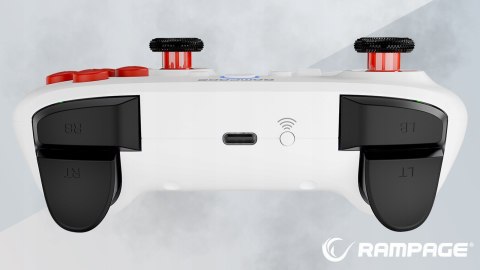 Rampage Hydra kontroler gamingowy bezprzewodowy RGB biały