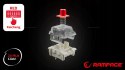 Rampage KB-R86 UMBRA Klawiatura mechaniczna Red Switch RGB czarna gaming