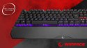 Rampage KB-R86 UMBRA Klawiatura mechaniczna Red Switch RGB czarna gaming