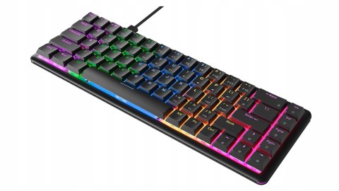 Rampage Klawiatura Mechaniczna REBEL niskoprofilowa gaming podświetlana