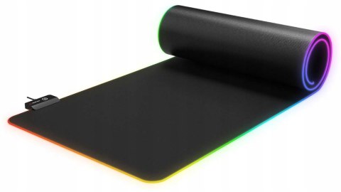 Rampage MP-24 podkładka gamingowa RGB 80x30 cm pod mysz i klawiaturę