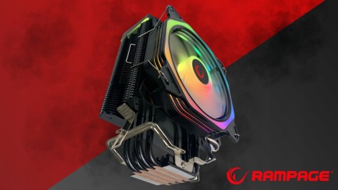 Rampage OCTAGON C50 chłodzenie CPU 120mm ARGB wydajne dla LGA1700 AM5