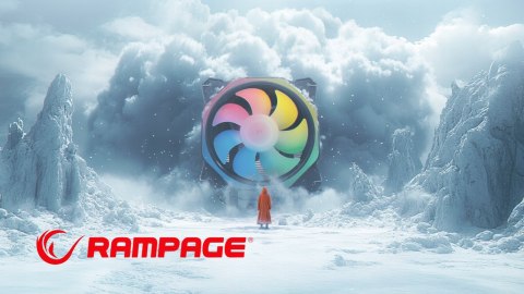 Rampage Octagon C60 chłodzenie procesora 2x120mm ARGB LGA1700 AM5