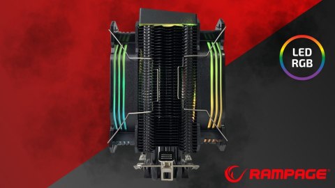 Rampage Octagon C60 chłodzenie procesora 2x120mm ARGB LGA1700 AM5