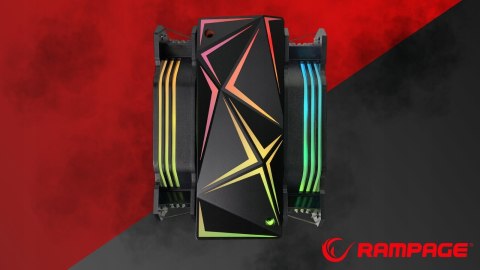 Rampage Octagon C60 chłodzenie procesora 2x120mm ARGB LGA1700 AM5