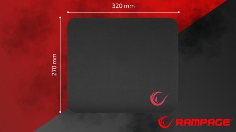 Rampage PULSAR M Podkładka pod mysz antypoślizgowa gaming 270x320 mm