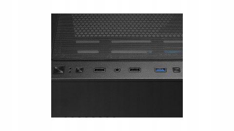Rampage Prime Mesh Obudowa E ATX 4x ARGB mesh szklany panel wydajna gaming
