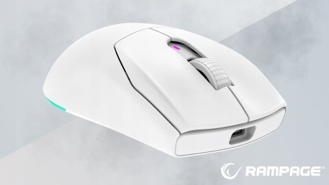 Rampage Prote M5 Pro mysz bezprzewodowa gaming 26000 DPI RGB lekka