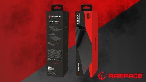 Rampage Pulsar L podkładka gamingowa pod klawiaturę i mysz 30x70 cm mata