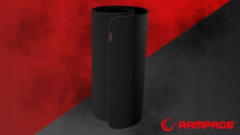 Rampage Pulsar Pro XXL podkładka gamingowa 90x40 cm tkanina jacquard czarna