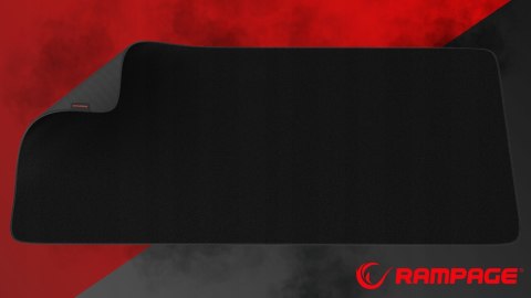 Rampage Pulsar Pro XXL podkładka gamingowa 90x40 cm tkanina jacquard czarna