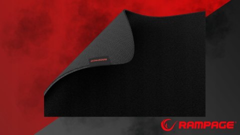 Rampage Pulsar Pro XXL podkładka gamingowa 90x40 cm tkanina jacquard czarna