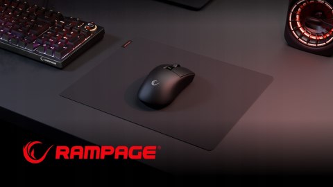 Rampage Pulsar Pro S podkładka gamingowa 29x24 cm jacquard antypoślizgowa