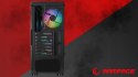 Rampage SHIVA Obudowa PC hartowane szkło 4x 120mm Rainbow czarna