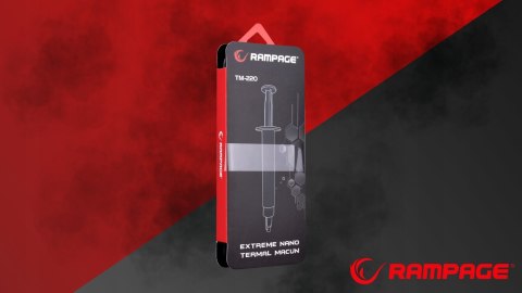 Rampage TM-220 Pasta termoprzewodząca 2g 11 WmK wydajna z aplikatorem